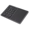 Wireless Numeric Keypad Touchpad Design 22 Keys 2.4G Dual Mode