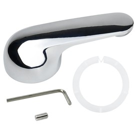 H79 Handle Replacement for Delta 1300/1400 Series Single Function Handle Bathtub & Shower Faucet, Metal Lever Single Handle, Chrome