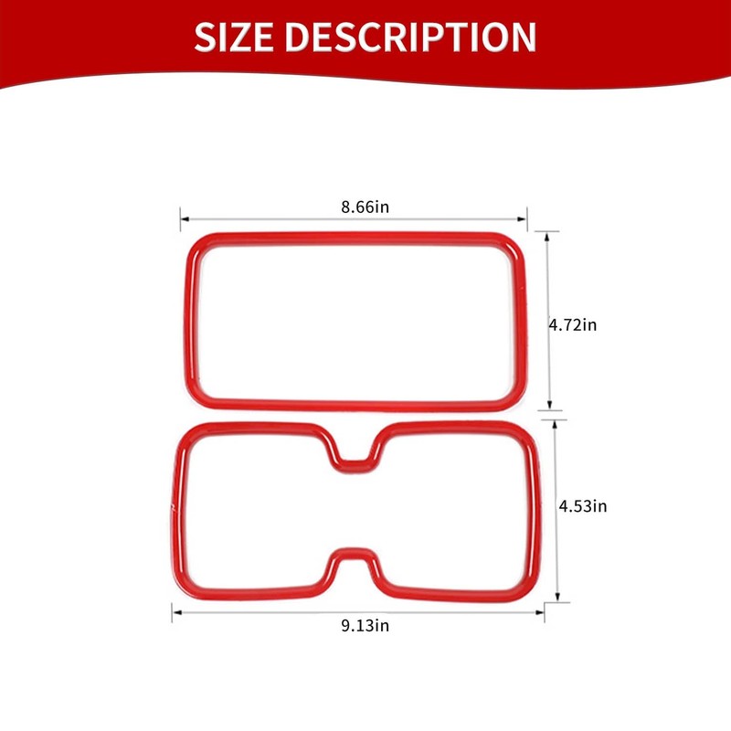 PDKLIN for Silverado Center Console Storage Bin Trim & Cup