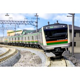 KATO N Gauge E233 Series 3000 Series Tokaido Line Ueno-Tokyo Line Attached Organization Set, 5 Cars, 10-1270S, Railway Model Train