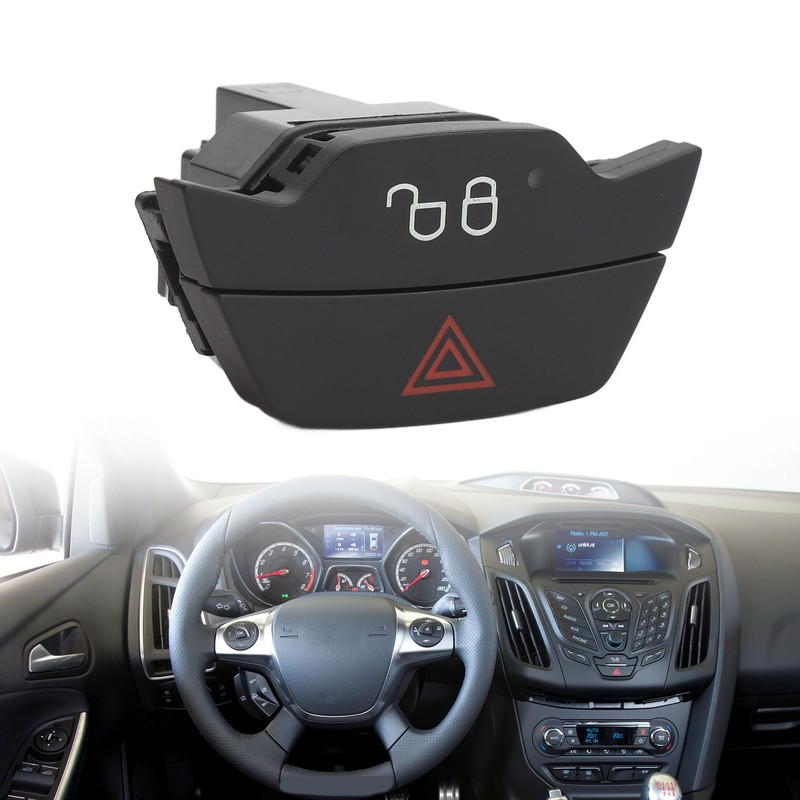 Hazard Light Button Lock Unlock Switch 1519127 Hazard Warning Light