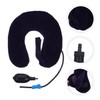 KOMBIUDA 1pc Inflatable Cervical Pillow U Shaped Neck Support for