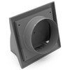 H&C VENT Grey Exhaust Hood Vent 190 mm with 125