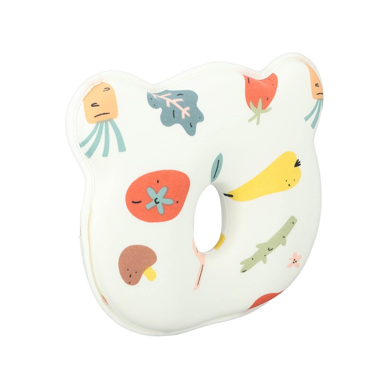 Baby Head Shaping Pillow Prevent Flat Head Cartoon Pattern Soft