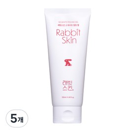 Rabbit Skin Go White Peeling Gel Exfoliation, Whitening Skin, Deep Cleansing, 5 Pieces, 130ml / 래빗스킨 고 화이트 필링젤 각질제거 화잘먹피부 화이트닝 딥클렌징, 5개, 130ml