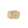 gold nugget ring ( D ):_10