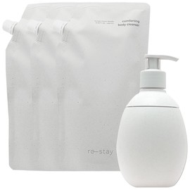 Innisfree Restay Comforting Body Cleanser 480mL 3pcs + Restay Re-Spencer 350mL / 이니스프리 리스테이 컴포팅 바디 클렌저 480mL 3개+리스테이 리-스펜서 350mL