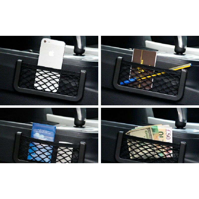 SHENKENUO 2x Large Elastic Storage Net Magazine Holder Rack Camper