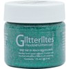 Angelus Flexible Glittercoat Glitter Paint, Emerald