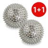 Golden magnetic acupuncture needle (extra large) 1+1 hand acupressure massager acupressure tool