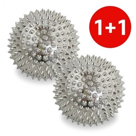 Golden magnetic acupuncture needle (extra large) 1+1 hand acupressure massager acupressure tool