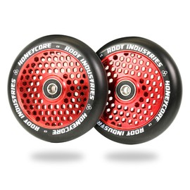 Root Industries Kids' 110 mm Honeycore Wheels Black/Red, One Size