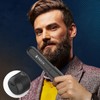 VIKICON Beard Straightening Heat Brush for Men: Cordless Beard and