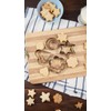 Honwor Stainless Steel Cookie Cutter Set - Round, Heart, Flower,
