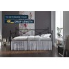 Daybed Skirt with Split Corners Twin - Daybed Dust Ruffle