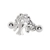316L Stainless Steel Tree of Life Cartilage Cuff Earring