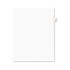 Individual Legal Exhibit Dividers - Avery Style, E