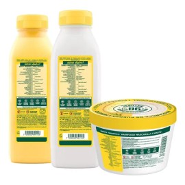 Kit Garnier Fructis Hair Food Banana Rutina Completa Pelo Débil