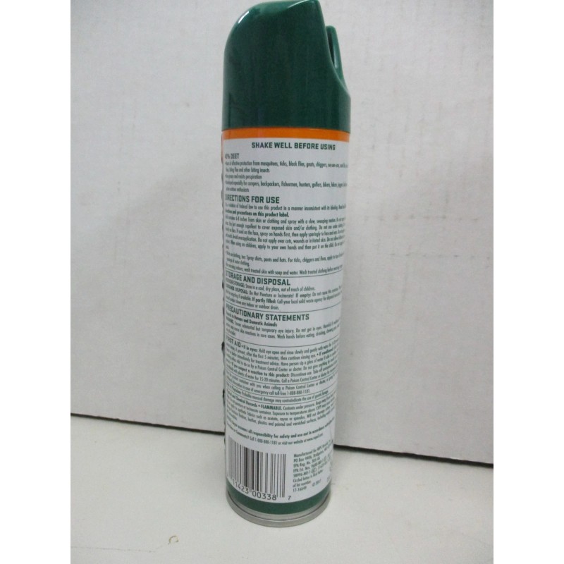 2 Cans Repel Insect Repellent Sportsmen Max Formula 40% DEET