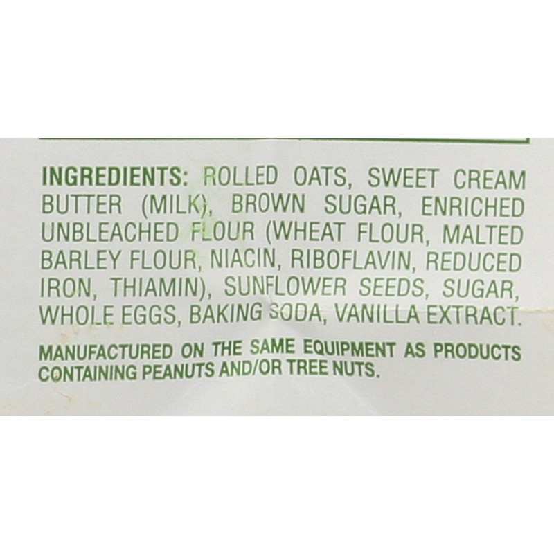 Grace's Best Sunflower Seed Cookies, 12 oz