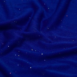 5 m x 150 cm Glitter Tulle Fabric, Soft Mesh Fabric for Sewing, Decorative Fabric Tulle Fabrics Sold by the Metre, Tulle Fabric for Decorating Wedding Party Decoration Clothing Wedding Dress Curtains