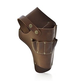 Style n Craft 98000 Cordless Drill Holster in Heavy Top Grain Leather in Dark Tan Color