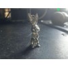 Solid Silver Handmade Rabbit pendant - 20 grams 999 Fine