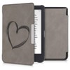 kwmobile Protective Case for Tolino Shine 3 Faux Leather eReader