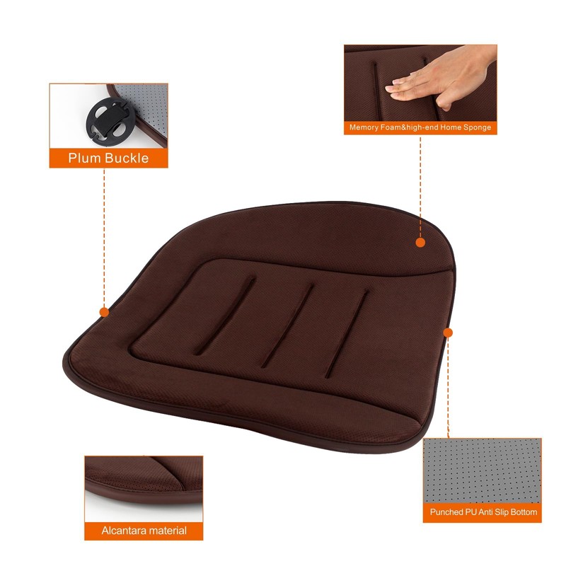 KAYI Car Seat Cushion, Memory Foam Car Seat Cushion, Anti