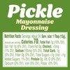 Kraft Pickle Mayonnaise Dressing, 12 fl oz Bottle