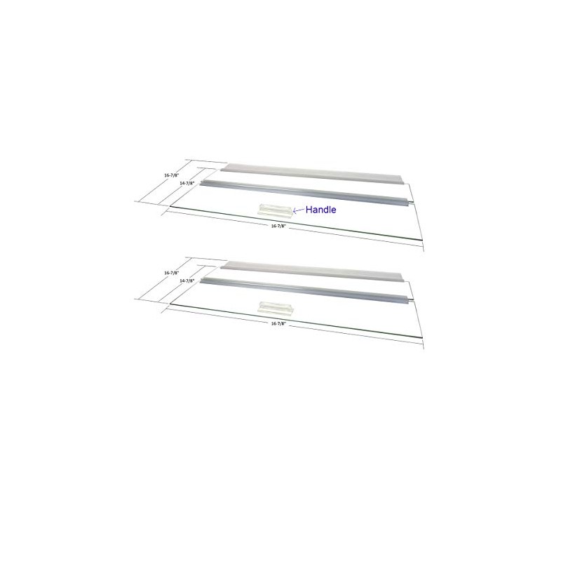 Glass Canopy Two Piece Set for 30 BR, 40 BR,
