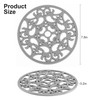SPUVGVC Silicone Trivets for Hot Dishes-Modern Kitchen Trivet Mat, Non
