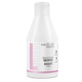 SALERM - Keratina Shampoo - Smooth Hair Lab Shampoo - 300 ml - Controls Frizz - Smooth and Smooth Hair - With Heat Protection - Makes Combing Easier - Sulphate and Paraben Free Shampoo