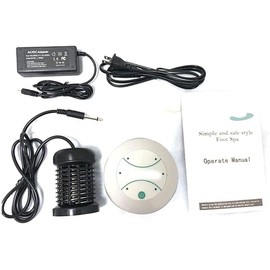 Tyenaza Ionic Foot Bath Detox Machine, Foot Spa Ionizador de baño de pies, para uso doméstico Salón Beauty SPA Club