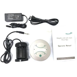Tyenaza Ionic Foot Bath Detox Machine, Foot Spa Ionizador de baño de pies, para uso doméstico Salón Beauty SPA Club