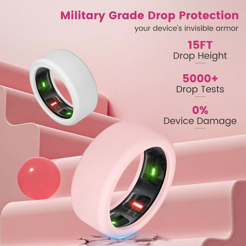 BandRain 10 Pack Cover for Oura Ring Gen 4 &