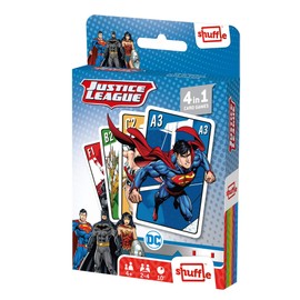 Shuffle 4 in 1 Justice League Card Game
