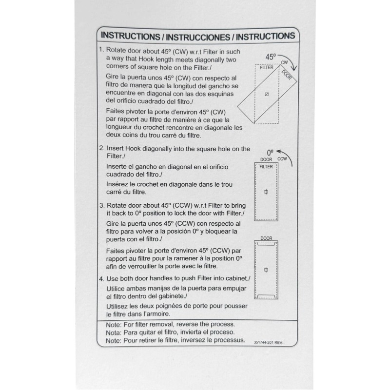 Carrier & Bryant FILXUMC082025 - 20" x 25" x 4"