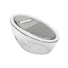 Premier Housewares Oval Grater with Collection Compartment - White