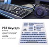 PBT Keycaps 128 Keys Japanese Keycaps Cherry Height DIY Practical