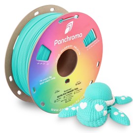 Polymaker Panchroma Satin PLA Filament, Satin Polymaker Teal 1.75mm 3D Printing Filament, 3D Printer PLA Filament, Fit Most FDM 3D Printers, 1kg Spool (2.2lbs)