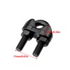Antrader Stainless Steel Wire Rope Cable Clip Clamp,M5(3/16") Wire Cable