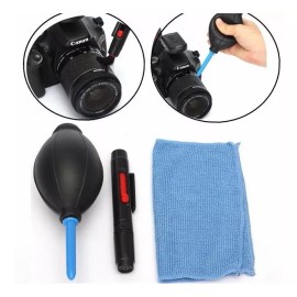 TechMel Kit 3 En 1 Limpieza Profunda Para Camaras Celulares Etc