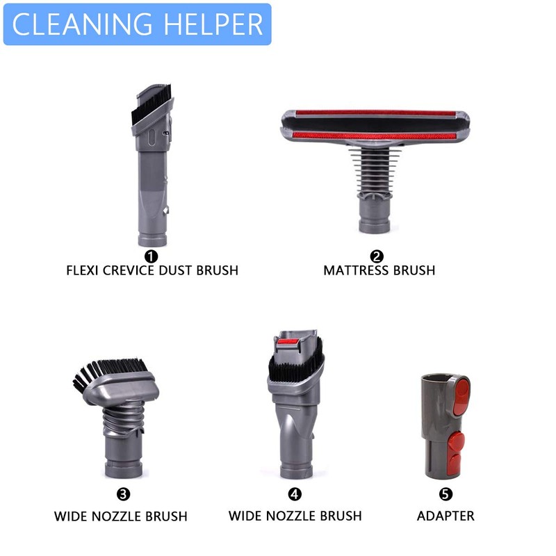Attachments Tools Kit for Dyson V6 V7 V8 V10 DC16