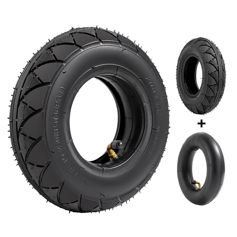 Heavy-Duty 200X50 Tire & Inner Tube Set, 8"x2" Electric Scooter
