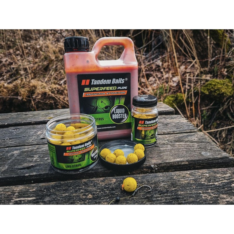 Tandem Baits SuperFeed Pure Wafters Fish & Robin Red Carp
