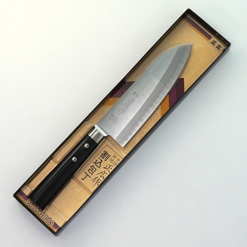 正広作 MC割込包丁 MC-900 三徳型 165mm 10391