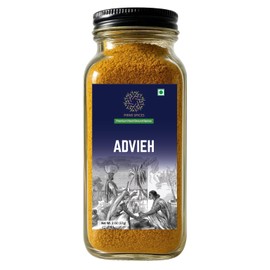 Pipar Spices Advieh - Persian Spice Blend, Glass Bottle, 2 oz (57g) Pack | Hand-Stone Ground Spices