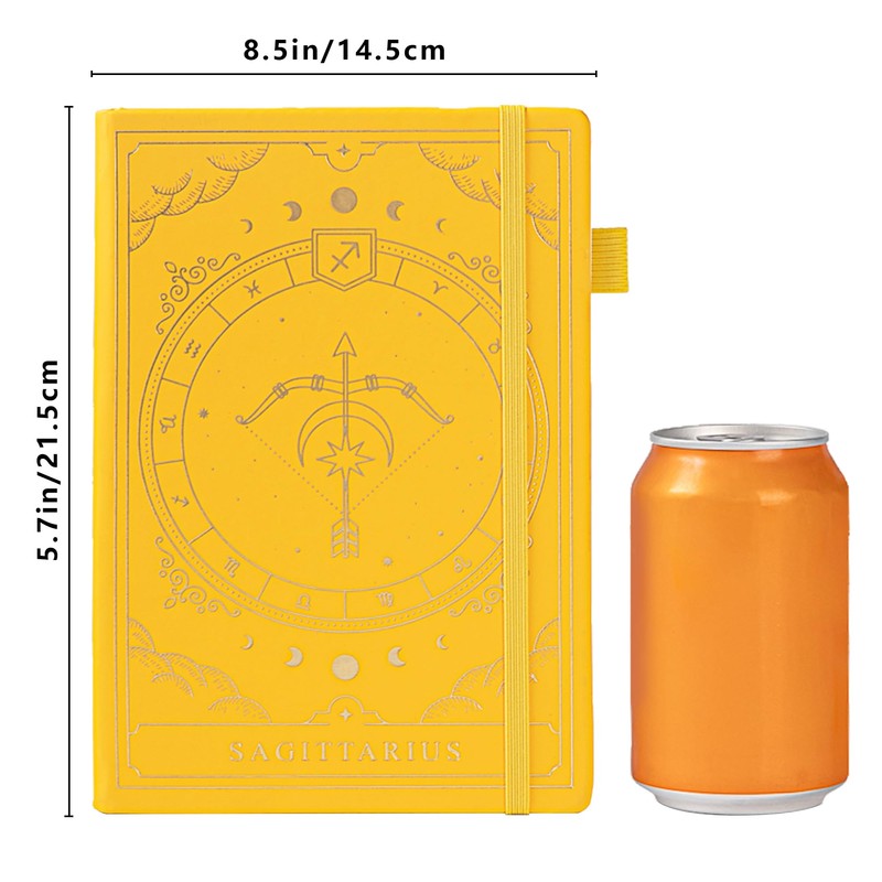 TIEFOSSI Constellations Notebook, A5 Polka Dot Hardback 100 gsm 400