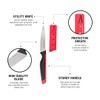 Tupperware U Series Utility Knife 1pc